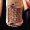 Ken recording in studio
